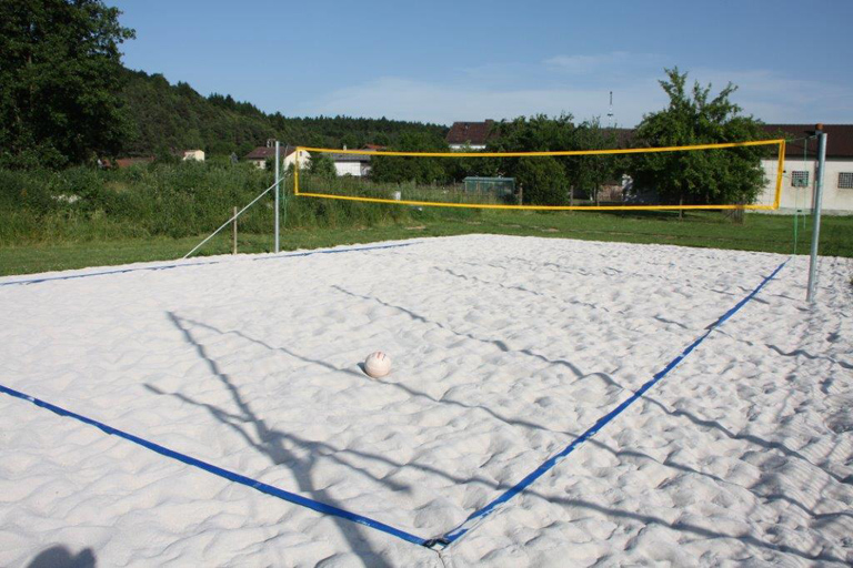 SC Mitterfecking hat ein neues Beachvolleyball Feld