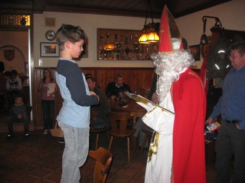 Weihnachtsfeier der E- und F-Jugend 2009